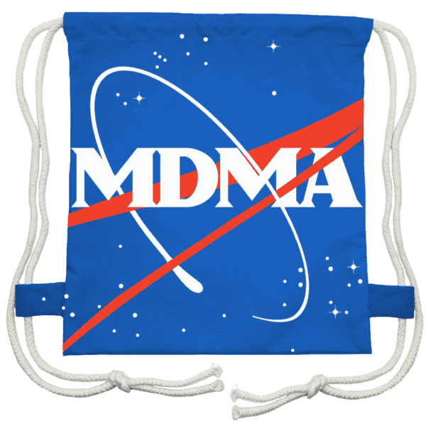 Mdma Drawstring Bag