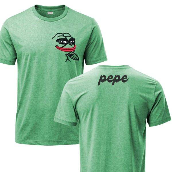 เสื้อยืดปักลาย 3D Pepe meme | Moohaha Shop