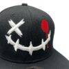 Bloody Evil Smirk 3D Embroidered Snapback Cap - Image 2