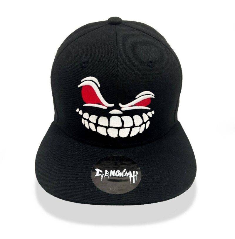 หมวก Snapback ลาย Evil Smiling face คุณภาพสูง