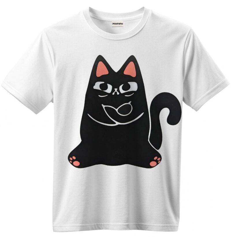 Sassy Black Cat T-shirt