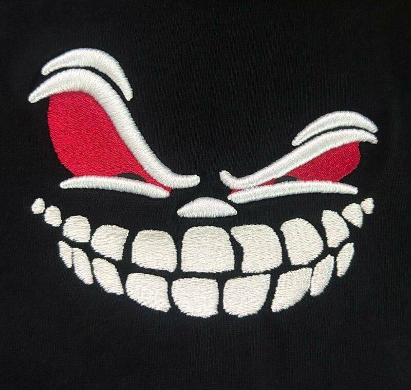 Evil Smile 3D Embroidered Snapback Cap - รูปภาพ 2