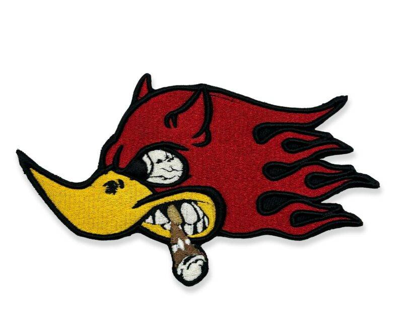 Furious Bird 3D Embroidered Patch