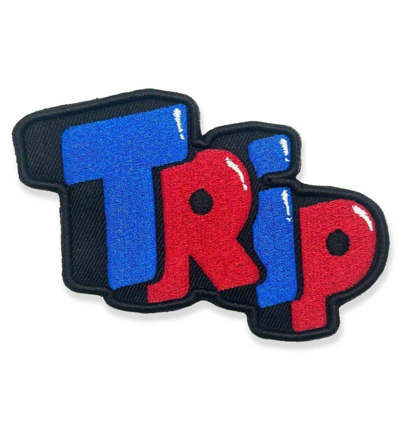Trip Embroidered Patch
