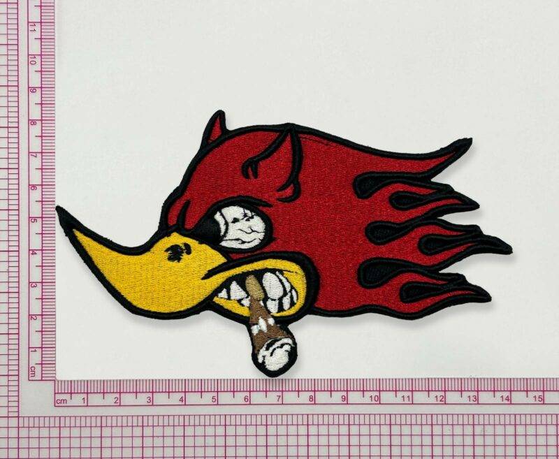 Furious Bird 3D Embroidered Patch - รูปภาพ 3