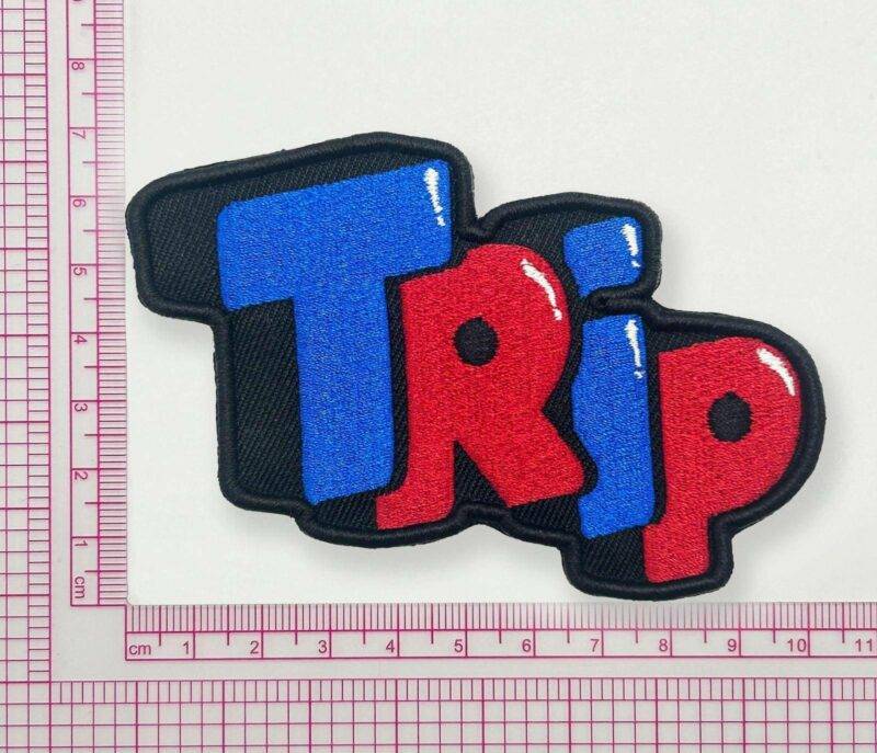 Trip Embroidered Patch - Image 3