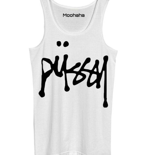 Retro parody Pussy Tank Top for sale