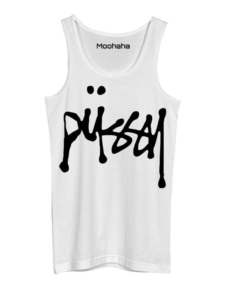 Retro parody Pussy Tank Top for sale