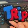 Trip Embroidered Patch - Image 2