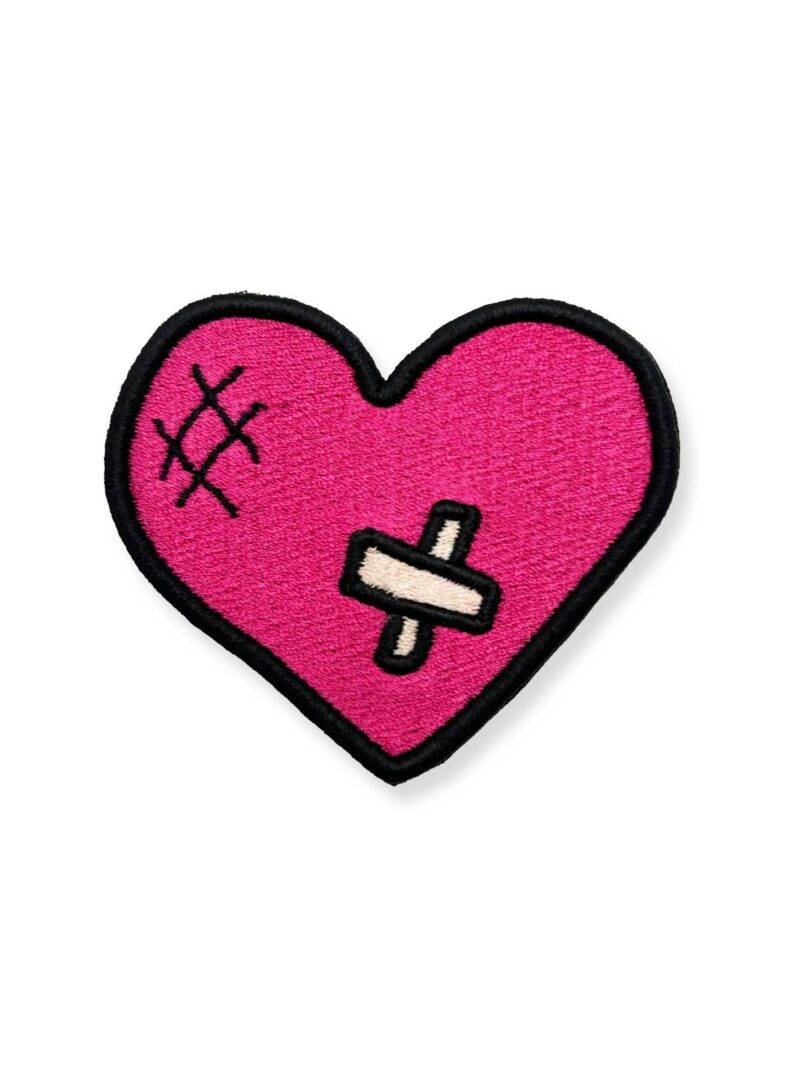 Aching Heart 3D Embroidered Patches