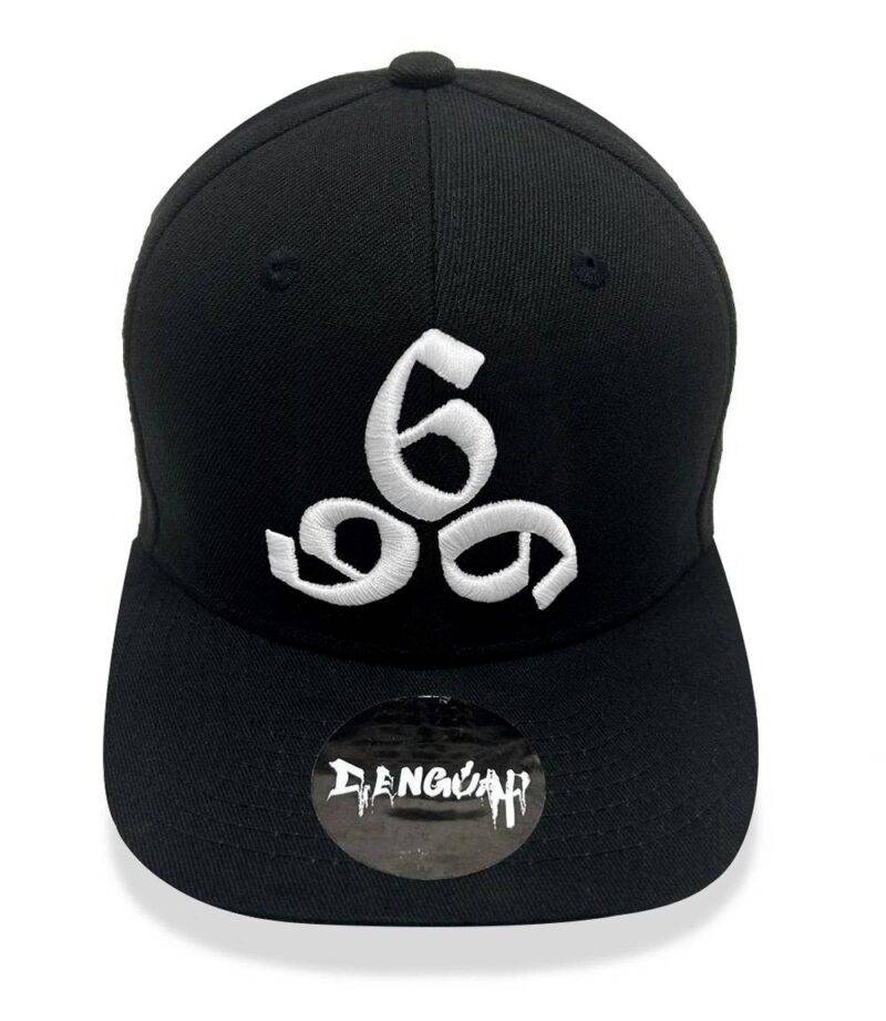 666 3D Embroidered Snapback Cap