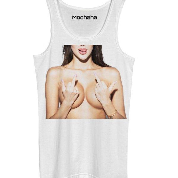 Sexy Chick Middle Finger Tank Top