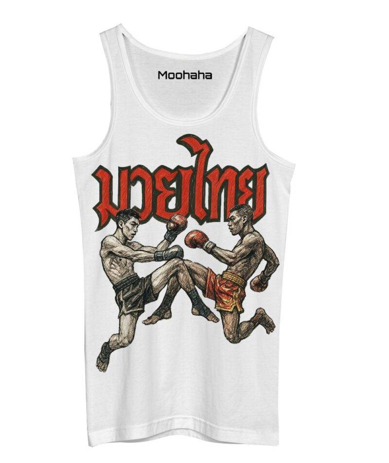 "Muay Thai" in Thai Script Tank Top