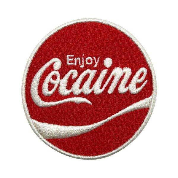 Enjoy Cocaine Premium Embroidered Patch