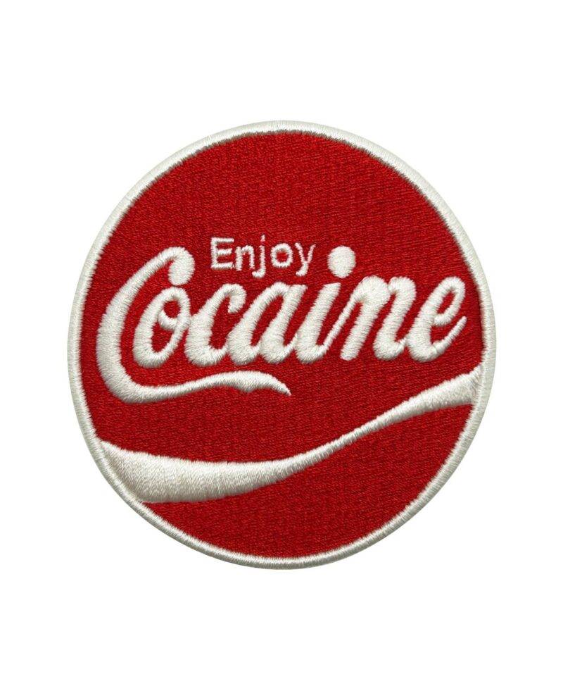 Enjoy Cocaine Premium Embroidered Patch