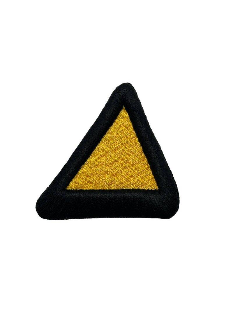 Cute Triangle 3D Embroidered Patch - รูปภาพ 3