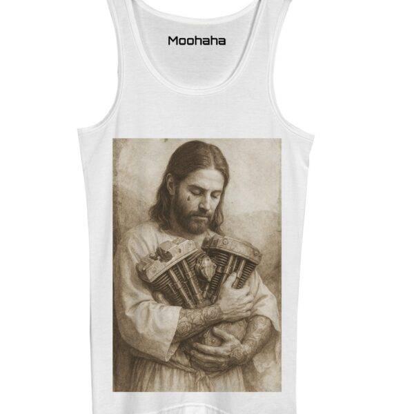 Jesus Christ's Engine Tank Top