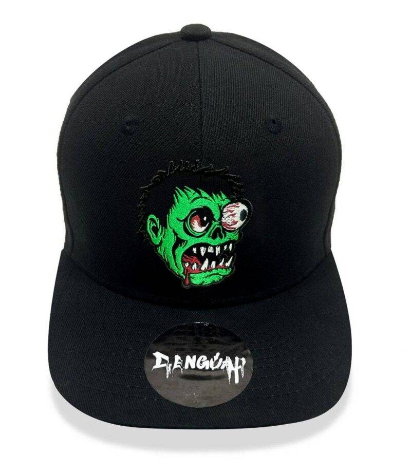 Zombie 3D Embroidered Snapback Cap