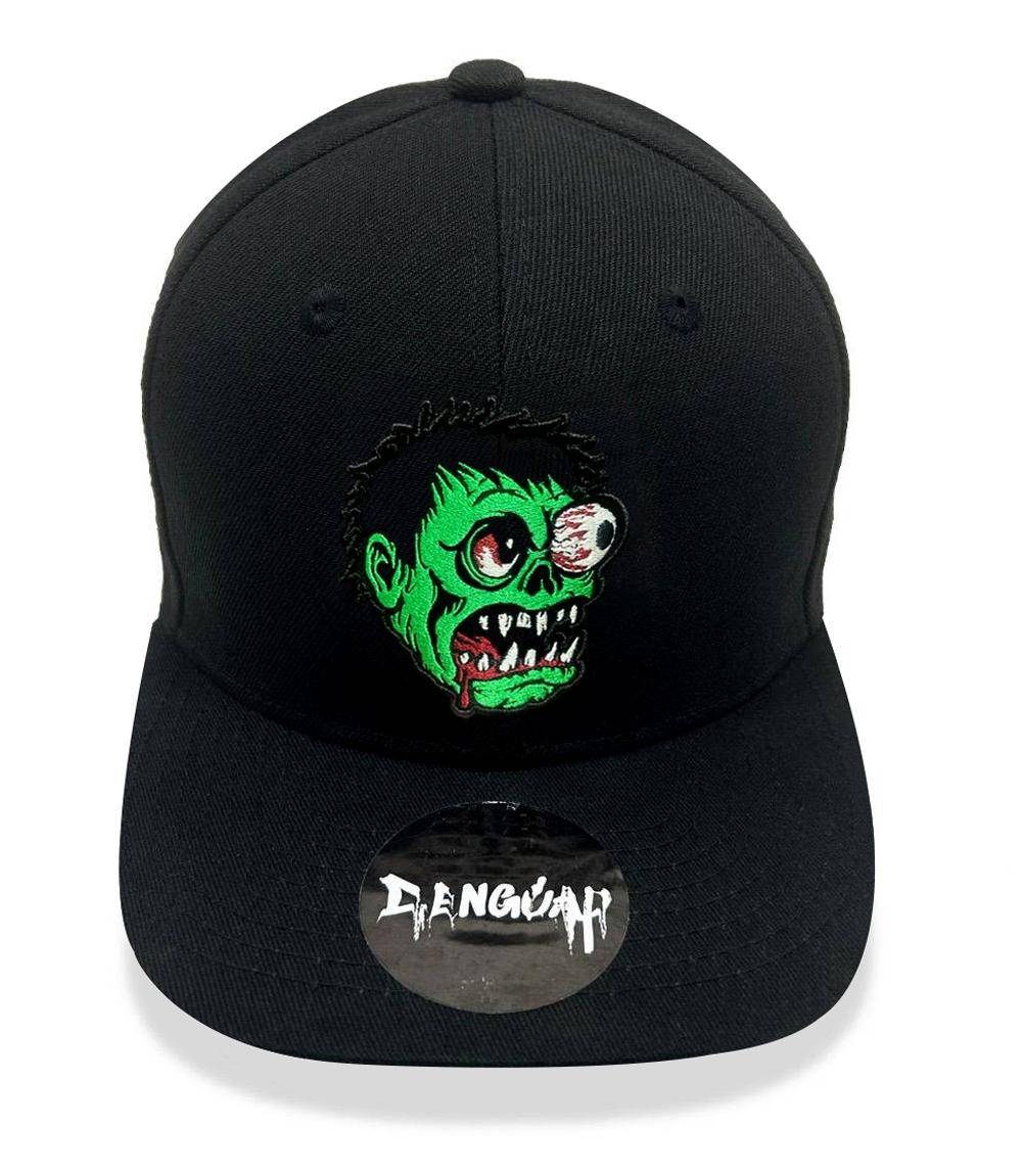 Zombie 3D Embroidered Snapback Cap