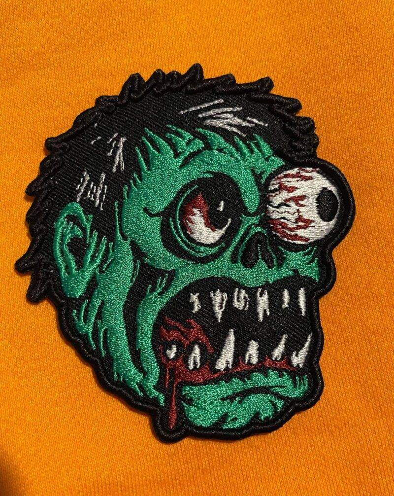 Zombie Premium Embroidered Patch - Image 3