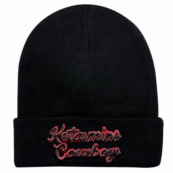 Ketamine Cowboys 3D Embroidered Beanie