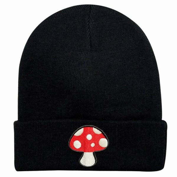 Fly Agaric 3D Embroidered Beanie