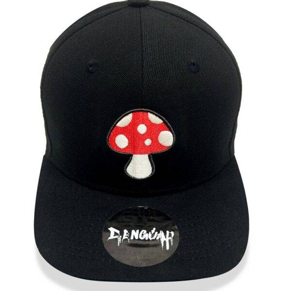 Fly Agaric 3D Embroidered Snapback Cap