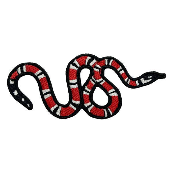 Cool Snake 3D Embroidered Patch