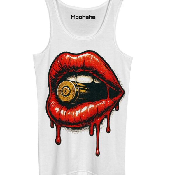 Bullet Lips Tank Top