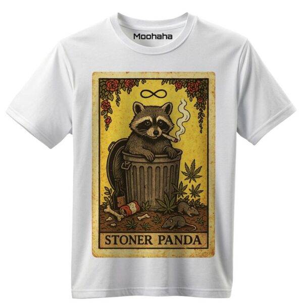 Stoner Panda T-shirt