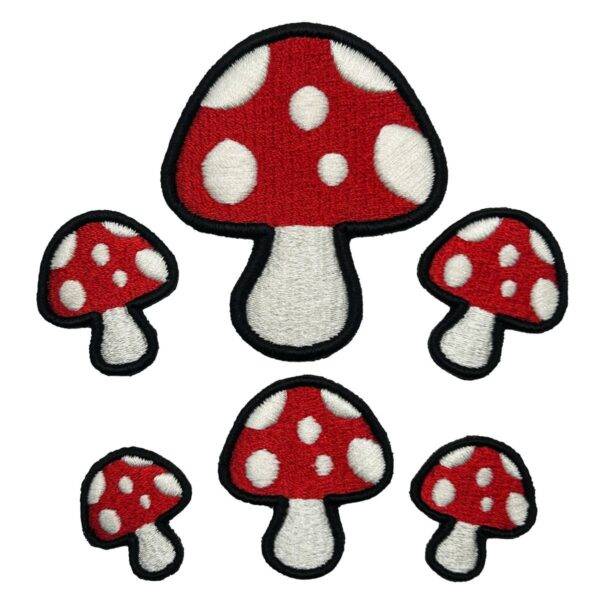 Fly Agaric 3D Embroidered Patch
