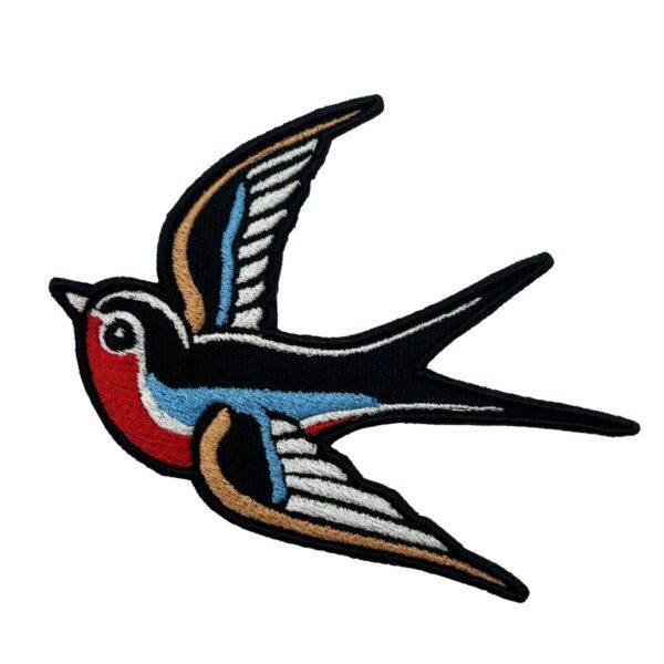 Bird 3D Embroidered Patch
