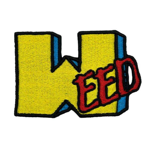 WEED 3D Embroidered Patch