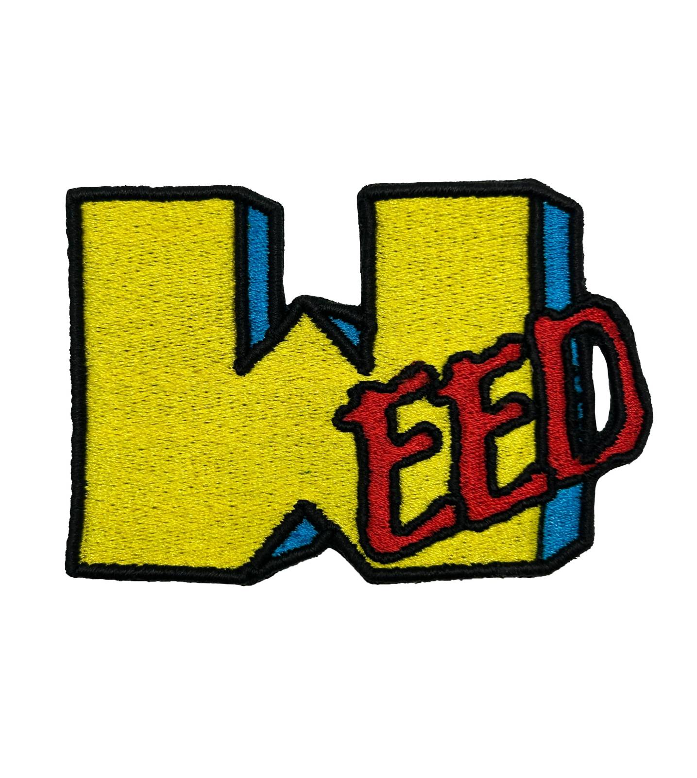 WEED 3D Embroidered Patch