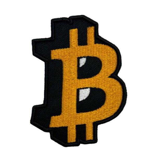 Bitcoin 3D Embroidered Patch