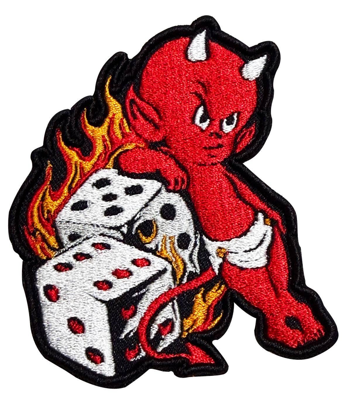 Hot Dice Premium Embroidered Patch